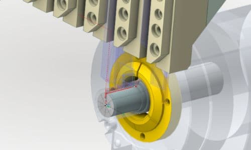Virtuelle Werkzeugbibliothek - Spezialisierte Werkzeuge für Langdrehautomaten